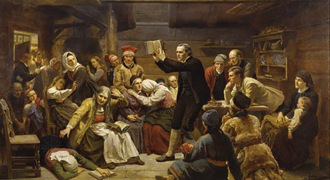 Adolph Tidemand The Fanatics National Museum in Stockholm